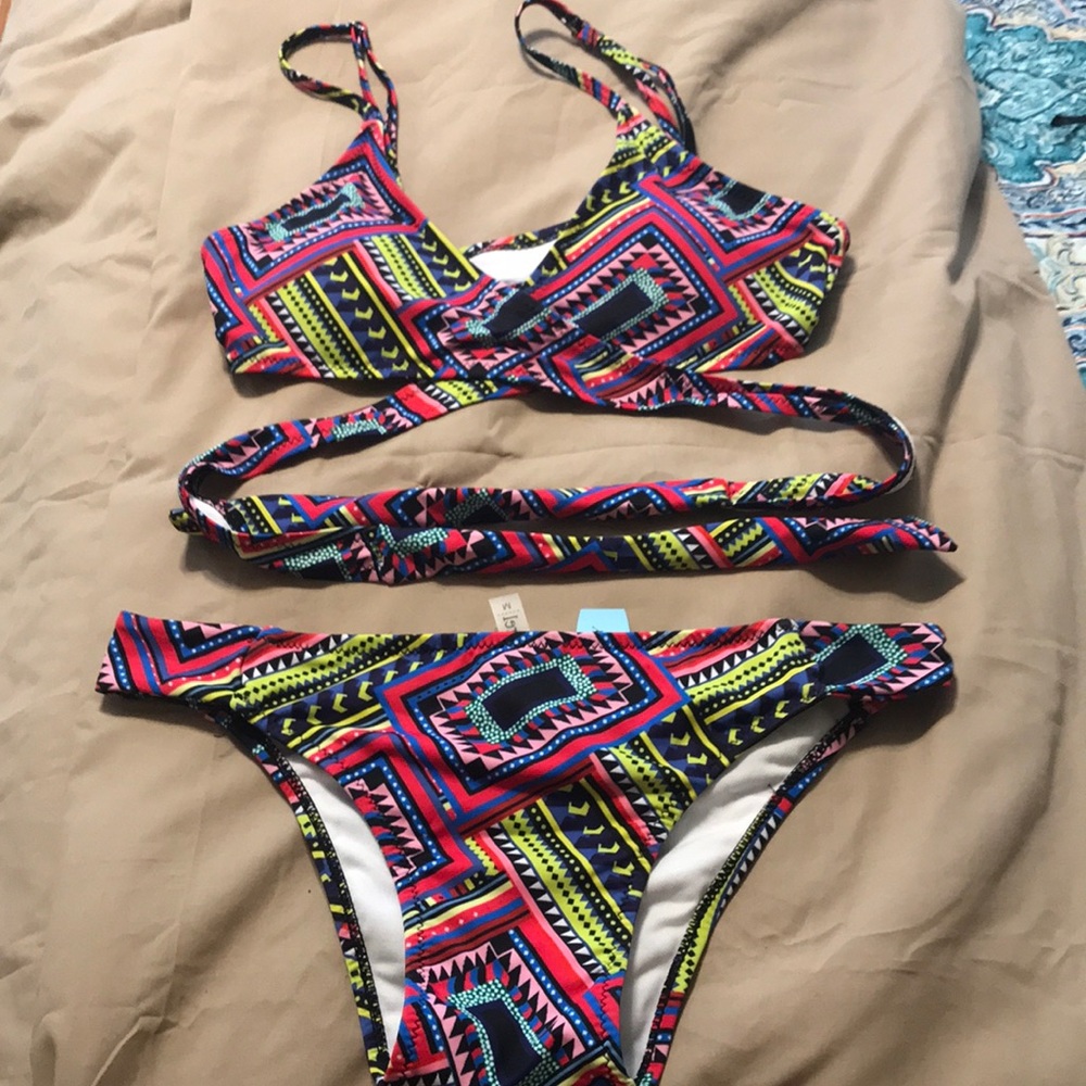 Final Price-CupShe Wrap around Bikini